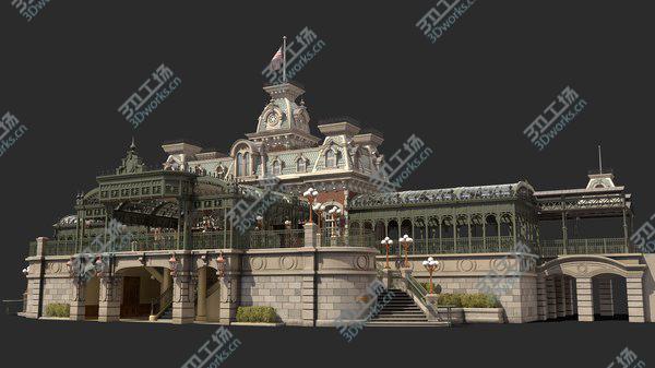 images/goods_img/20210312/Railroad Main Street Station 3D model/2.jpg